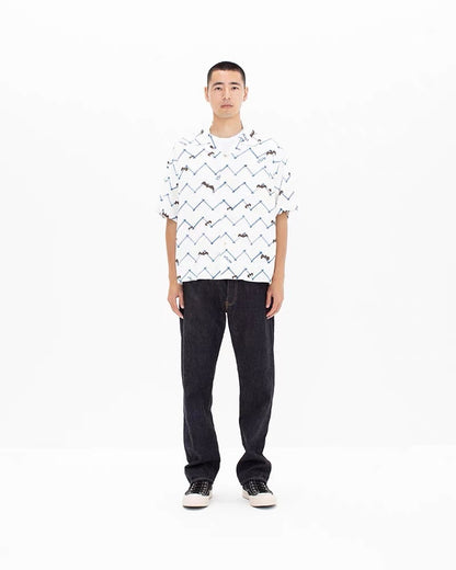 VISVIM 23SS COPA Nakamura Japanese couple casual Hawaiian bat short-sleeved cardigan shirt