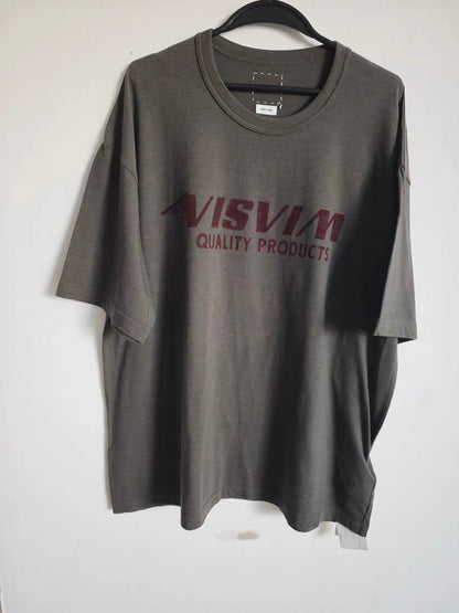 VISVIM 24AW FIL JUMBO レタープリント Tシャツ 和柄 中村 丸首 半袖 TEE