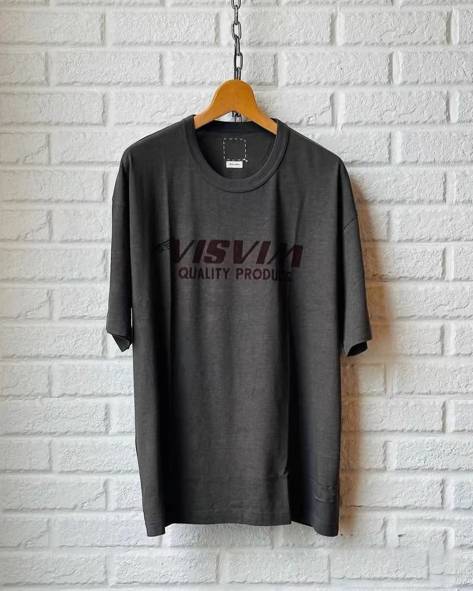 VISVIM 24AW FIL JUMBO letter print T-shirt Japanese tide Nakamura round neck short sleeve TEE