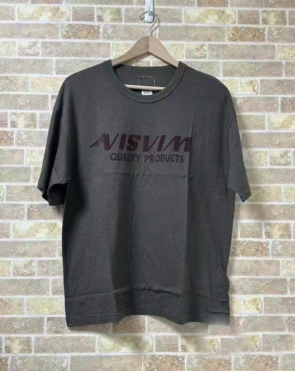 VISVIM 24AW FIL JUMBO レタープリント Tシャツ 和柄 中村 丸首 半袖 TEE