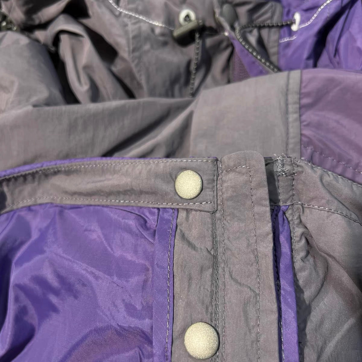 and wander joint Patchwork Wind outdoor water-repellent windproof jacket