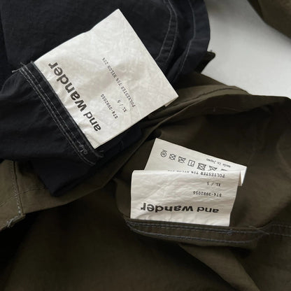 Barbour × and wander collaboration functional multi-pocket jacket