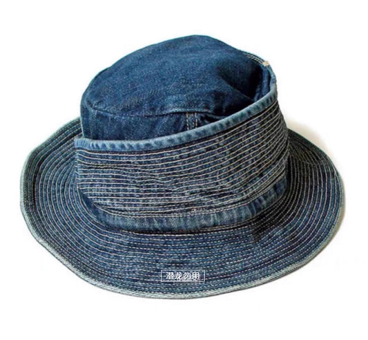 KAPITAL Cowboy Vintage Sun Hat