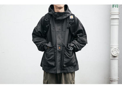 Hooded outdoor casual jacket