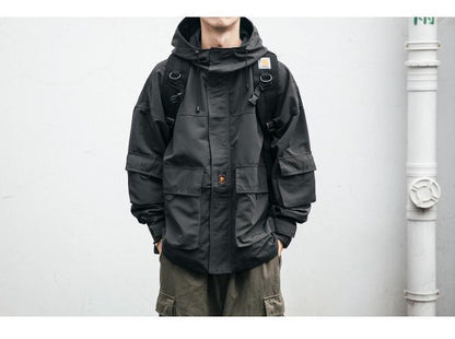 Hooded outdoor casual jacket