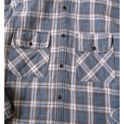 KAPITAL Casual Warm Plaid Mid-Length Cotton Long-Sleeved Jacket