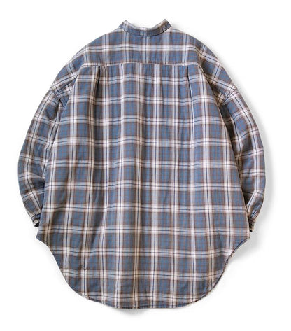 KAPITAL Casual Warm Plaid Mid-Length Cotton Long-Sleeved Jacket