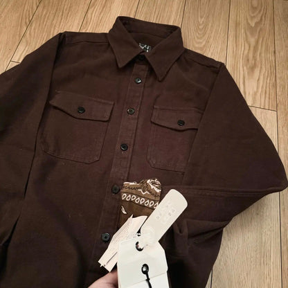 VISVIM KOFU ICT ELK SHIRT BANDANA Turn-up sleeves paisley shirt