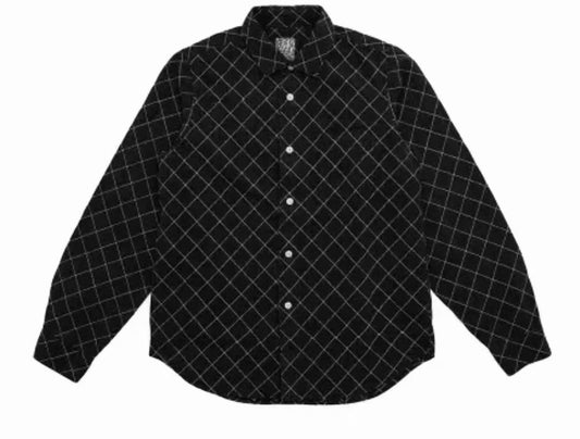 VISVIM KOFU ICT JUMBO diamond embroidered paisley shirt