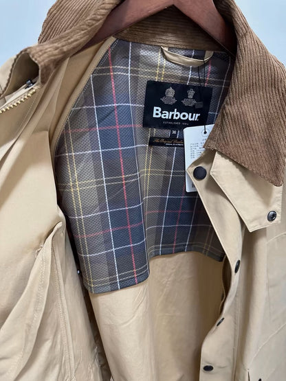 Barbour Peach Skin Unwaxed Jacket Loose Edition MCA0933