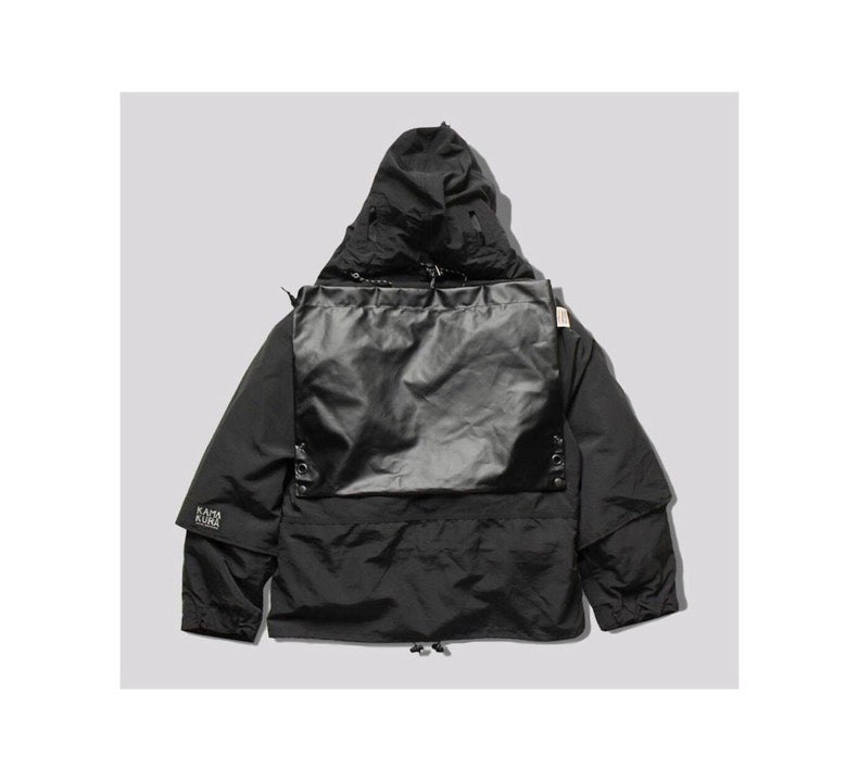 KAPITAL patchwork waterproof and windproof multifunctional jacket