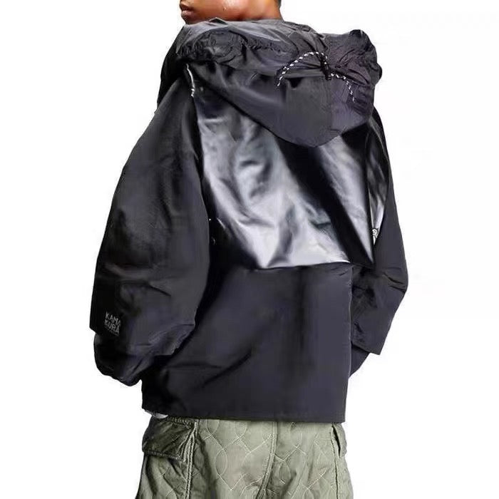 KAPITAL patchwork waterproof and windproof multifunctional jacket