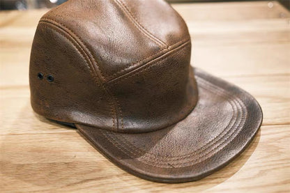 CFS KUDU REPELLO SUP BOX CAMP CAP Leather Baseball Cap