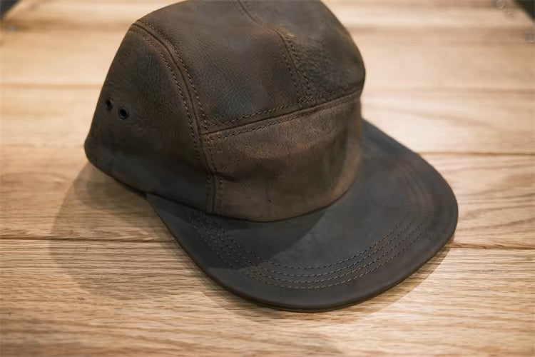 CFS KUDU REPELLO SUP BOX CAMP CAP Leather Baseball Cap