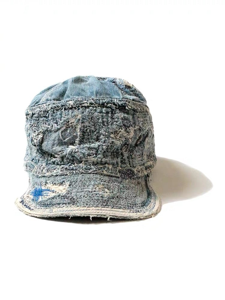 KAPITAL BORO erosion old man and the sea casual baseball cap