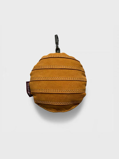 Fuzzy canvas colorblock washed carry-on backpack pendant