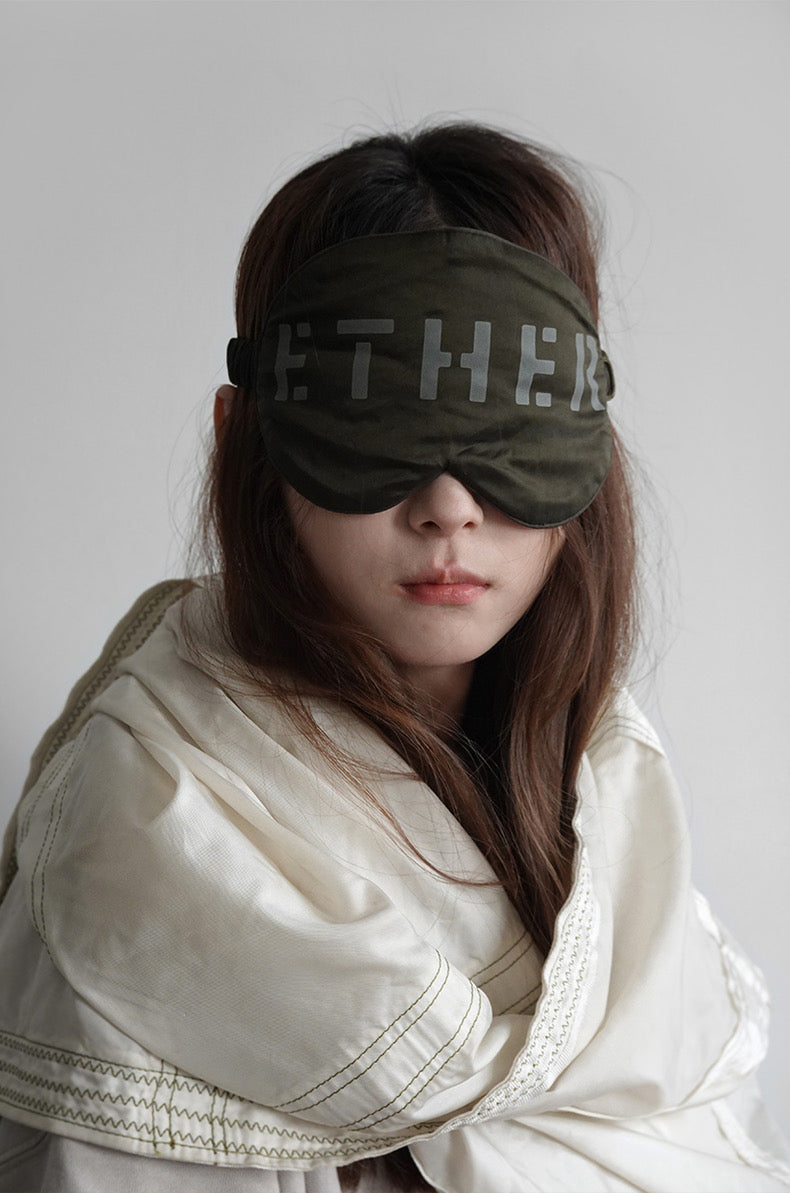 ETHER ether nylon elastic unisex sleep aid eye mask