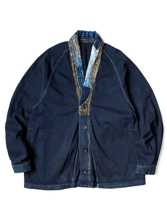 KAPITAL 24SS 8oz IDG denim Tiger Juban shirt (NORAGI remake)